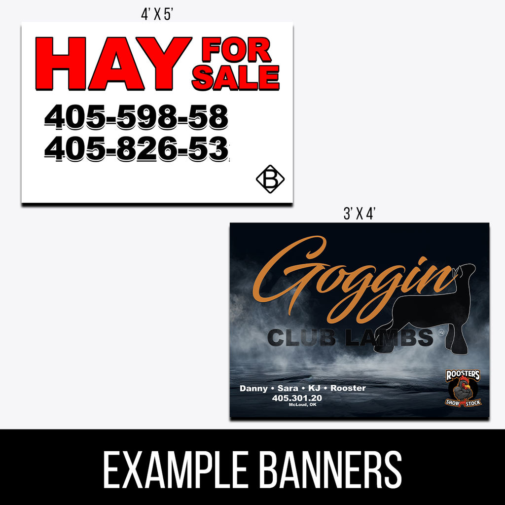 Custom 15oz Vinyl Banner
