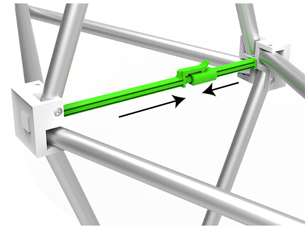Curved Velcro Fabric Pop Up Display