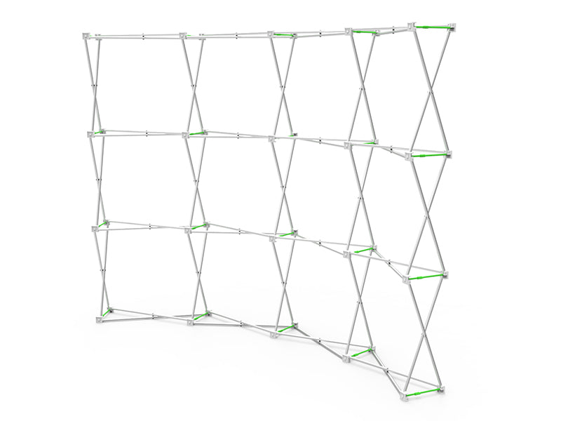 Curved Velcro Fabric Pop Up Display