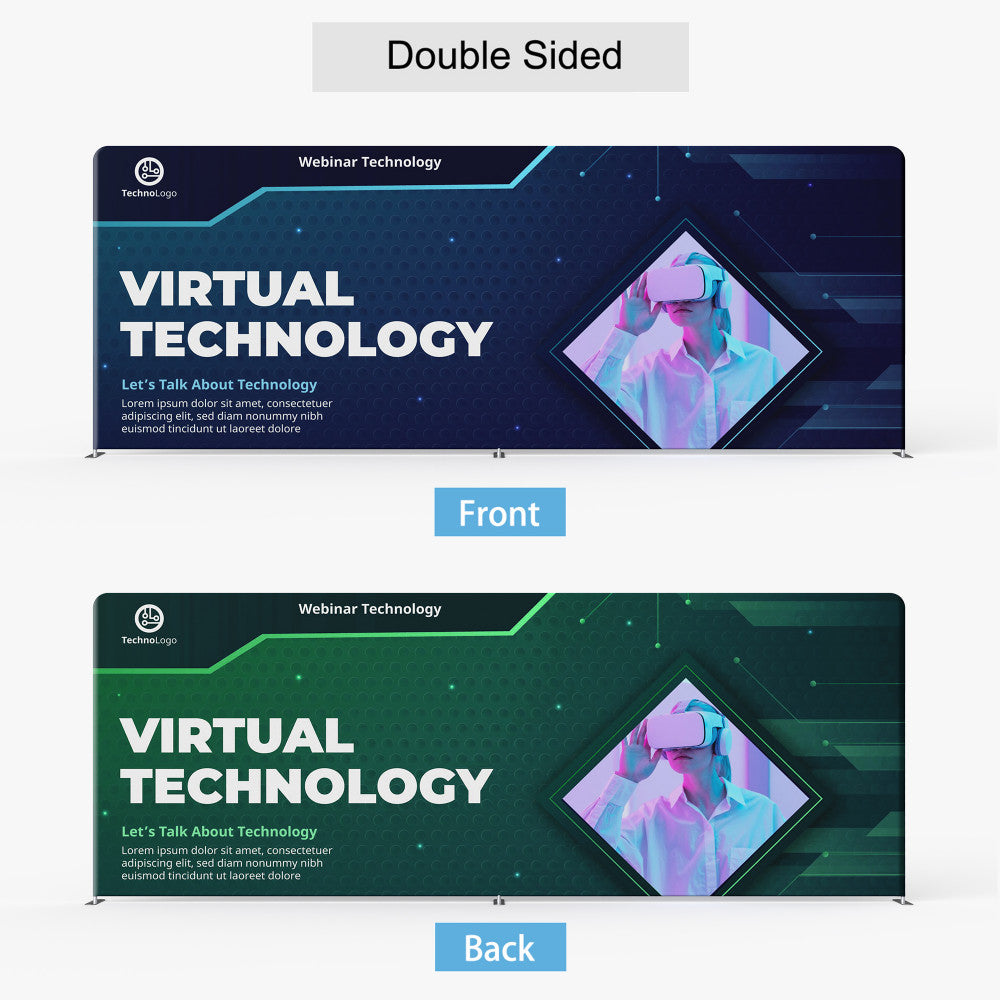 Straight Tension Fabric Displays