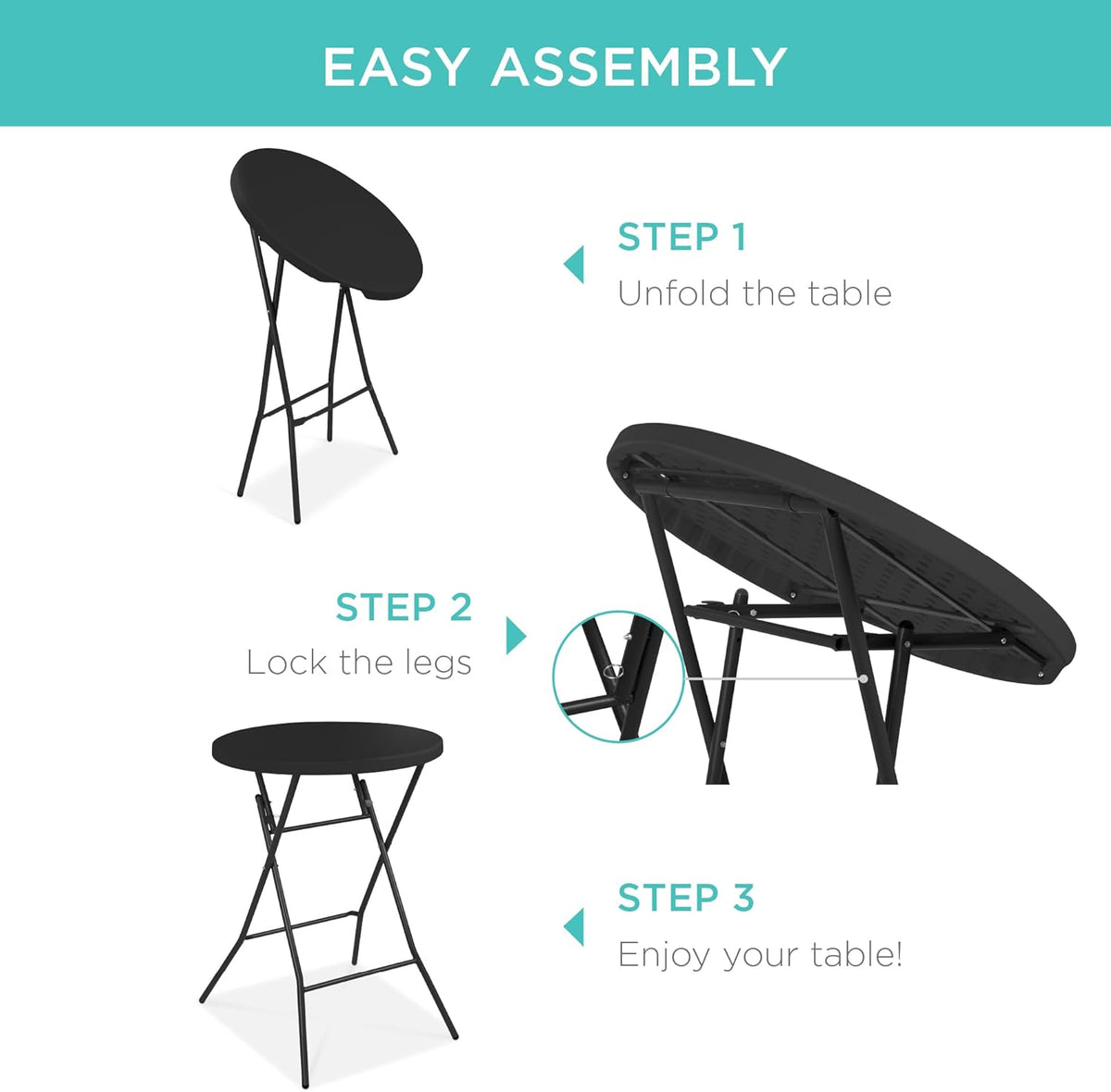 High Top Table with Custom Logo