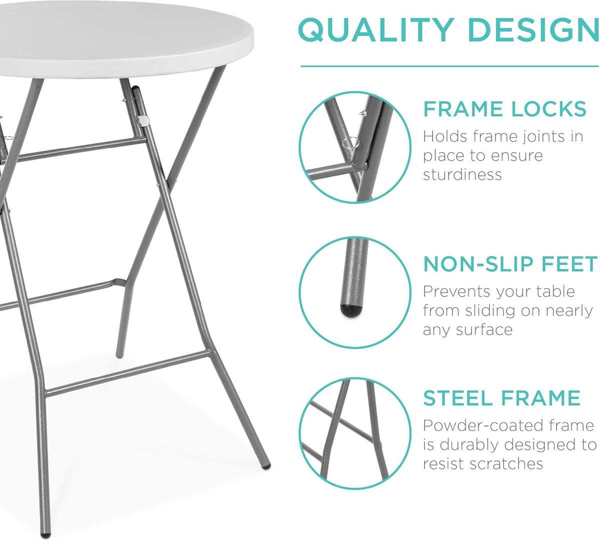 High Top Table with Custom Logo