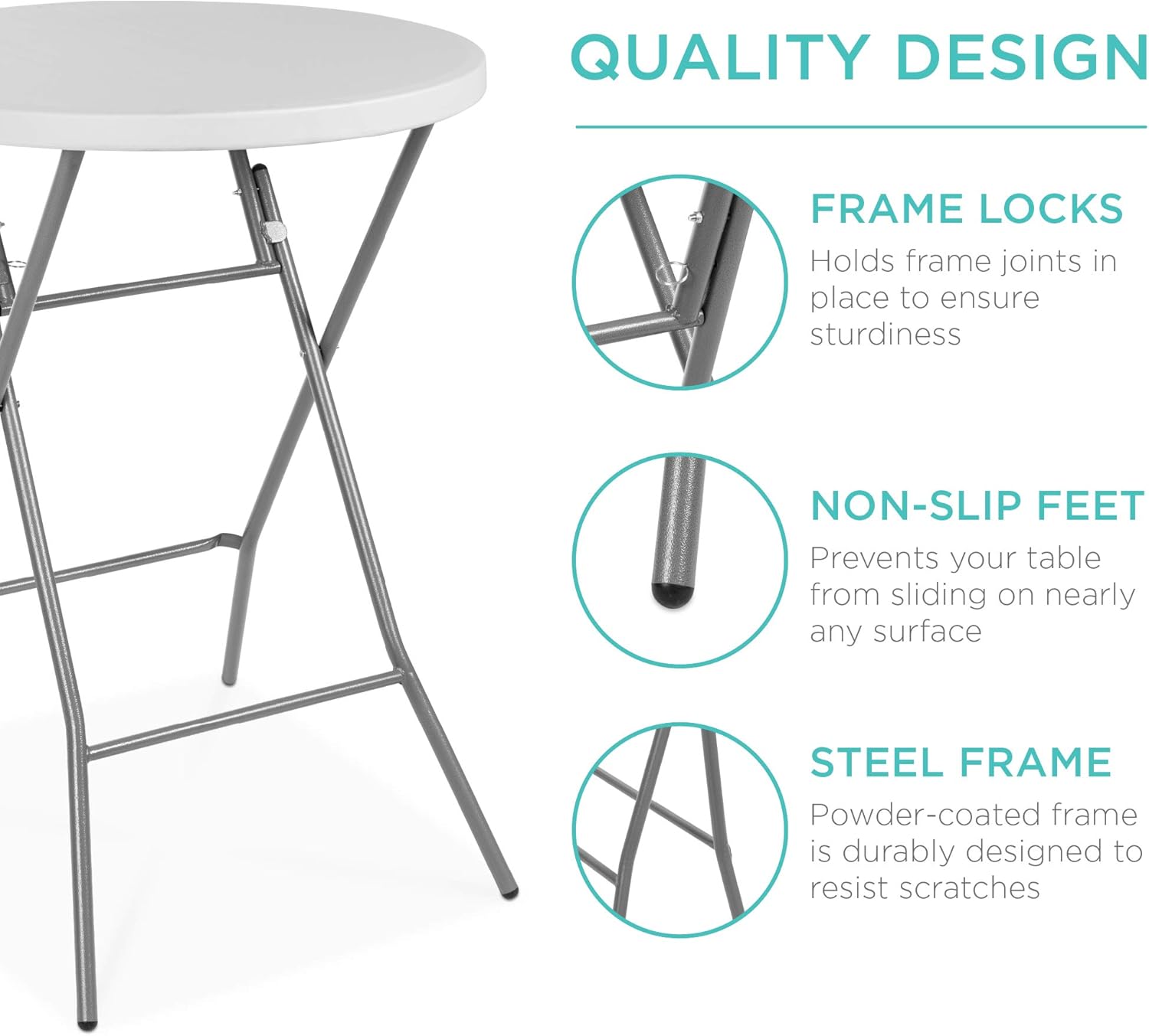 High Top Table with Custom Logo