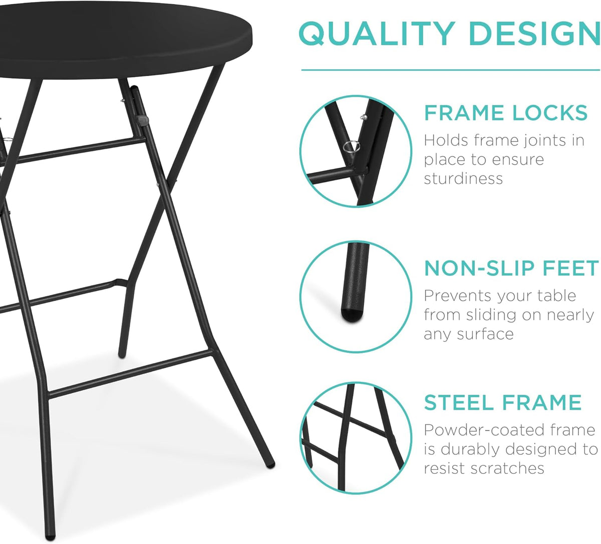 High Top Table with Custom Logo