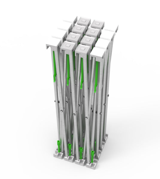 Straight Velcro Fabric Pop Up Display